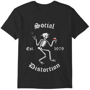 Social Distortion 1979 Legends Band Music Graphic T-Shirt Rock Fan Tee 05